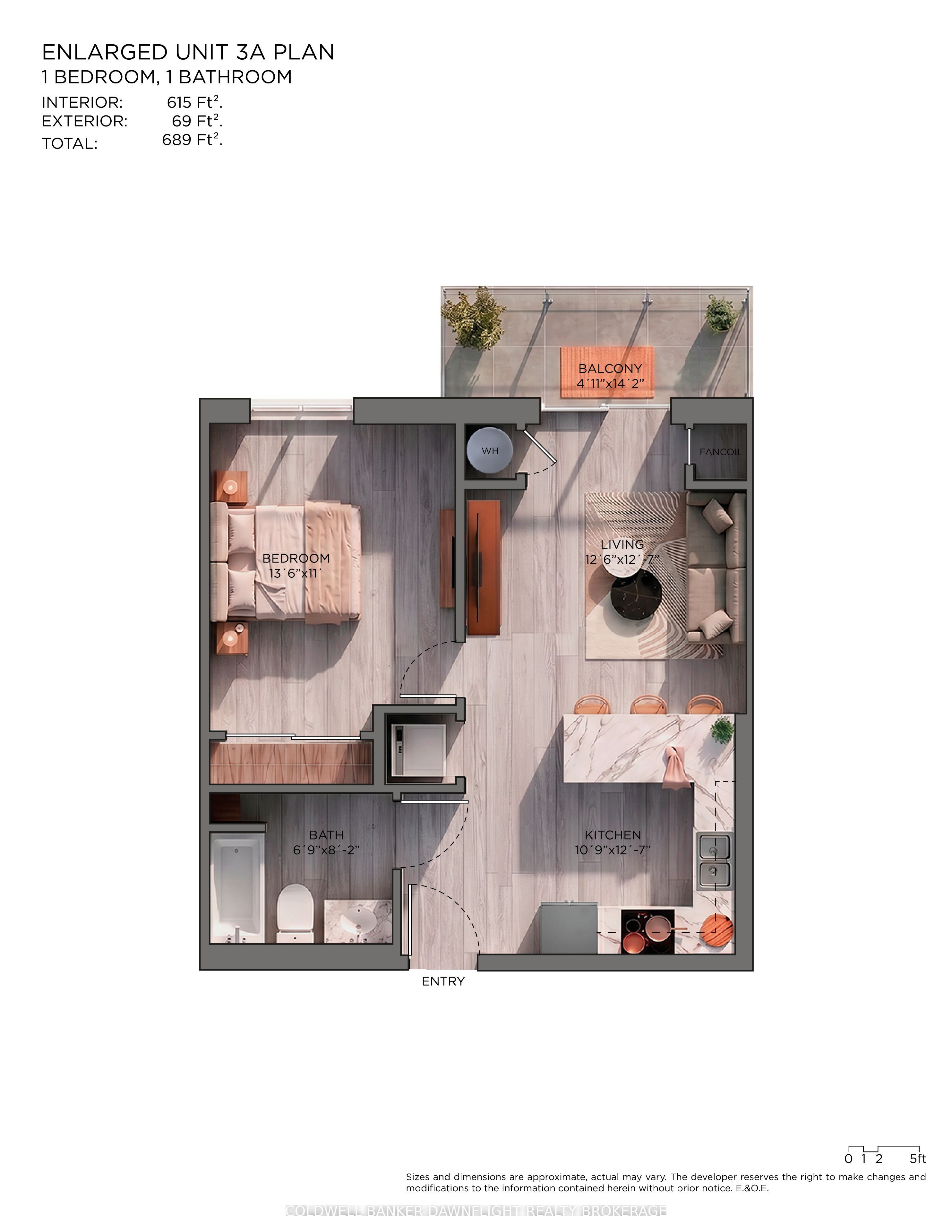 Unit Unit 3A-108 - 18 Centre Street, Bluewater 4
